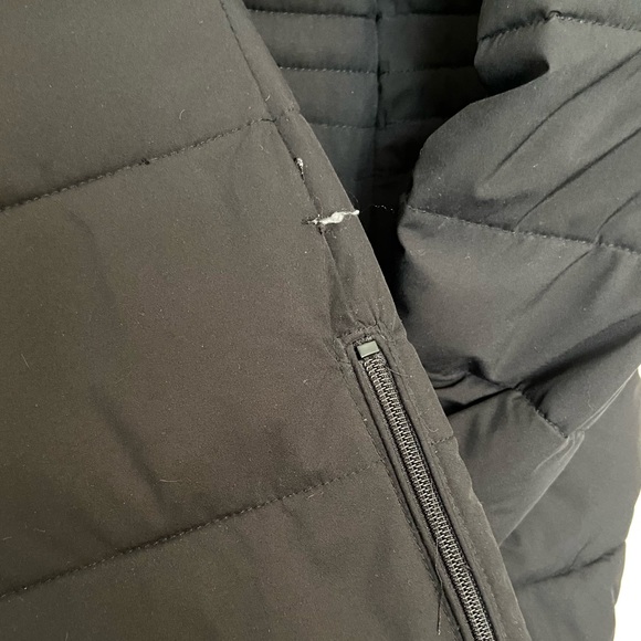 Faux Fur Hood Quilted Winter Coat Reitmans XXL SYNTHETIC DOWN - Picture 6 of 8